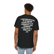 Load image into Gallery viewer, Do you know what Nemesis Means? USA-Made Unisex Short-Sleeve Jersey T-Shirt