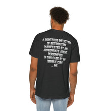 Load image into Gallery viewer, Do you know what Nemesis Means? USA-Made Unisex Short-Sleeve Jersey T-Shirt