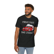 Load image into Gallery viewer, Drive Fast Take Chances USA-Made Unisex Short-Sleeve Jersey T-Shirt