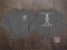 Load image into Gallery viewer, Cleveland Haunt Club Skeletons for St. Jude Crewneck Sweater