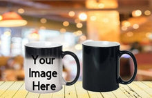 Load image into Gallery viewer, Custom 11 oz Black Color Changing Mug