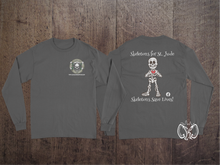 Load image into Gallery viewer, Cleveland Haunt Club Skeletons for St. Jude Long Sleeve Shirt
