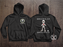 Load image into Gallery viewer, Cleveland Haunt Club Skeletons for St. Jude Hoodie
