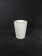 Load image into Gallery viewer, 1.5 oz Ceramic Shot Glass Sublimation Blank
